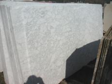 Lieferung geschliffene Unmaßplatten 2 cm aus Natur Marmor BIANCO BROUILLE' EM_0492B. Detail Bild Fotos 