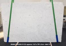Lieferung polierte Unmaßplatten 3 cm aus Natur Marmor BIANCO GIOIA EXTRA 1152. Detail Bild Fotos 