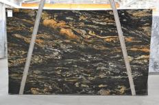 Lieferung polierte Unmaßplatten 3 cm aus Natur Granit BLACK VULCON 2480. Detail Bild Fotos 