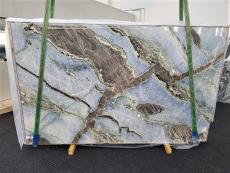 Lieferung polierte Unmaßplatten 2 cm aus Natur Marmor BLUE DIAMOND 1503. Detail Bild Fotos 