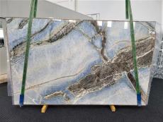Lieferung polierte Unmaßplatten 2 cm aus Natur Marmor BLUE DIAMOND 1503. Detail Bild Fotos 