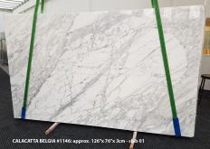 Lieferung polierte Unmaßplatten 3 cm aus Natur Marmor CALACATTA BELGIA 1146. Detail Bild Fotos 