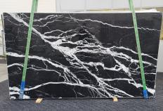 Lieferung polierte Unmaßplatten 3 cm aus Natur Marmor CALACATTA BLACK 1517. Detail Bild Fotos 