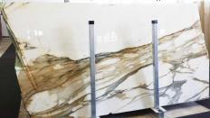 Lieferung polierte Unmaßplatten 2 cm aus Natur Marmor CALACATTA BORGHINI LA29. Detail Bild Fotos 