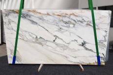 Lieferung polierte Unmaßplatten 2 cm aus Natur Marmor CALACATTA BORGHINI 1209. Detail Bild Fotos 