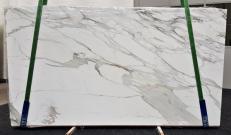 Lieferung polierte Unmaßplatten 2 cm aus Natur Marmor CALACATTA BORGHINI GL 1095. Detail Bild Fotos 