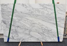 Lieferung polierte Unmaßplatten 3 cm aus Natur Marmor CALACATTA CARRARA 1421. Detail Bild Fotos 