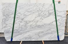 Lieferung polierte Unmaßplatten 3 cm aus Natur Marmor CALACATTA CARRARA 1421. Detail Bild Fotos 
