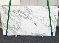 Lieferung polierte Unmaßplatten 3 cm aus Natur Marmor CALACATTA EXTRA 1640. Detail Bild Fotos 