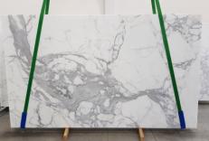 Lieferung geschliffene Unmaßplatten 0.8 cm aus Natur Marmor CALACATTA EXTRA 1145. Detail Bild Fotos 