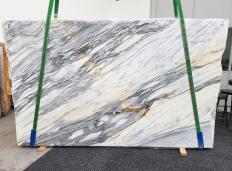 Lieferung polierte Unmaßplatten 2 cm aus Natur Marmor CALACATTA FANTASTICO 1521. Detail Bild Fotos 