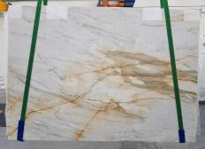 Lieferung polierte Unmaßplatten 0.8 cm aus Natur Marmor CALACATTA MACCHIAVECCHIA 1231. Detail Bild Fotos 