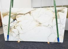 Lieferung polierte Unmaßplatten 2 cm aus Natur Marmor CALACATTA ORO EXTRA 15661. Detail Bild Fotos 