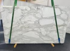 Lieferung polierte Unmaßplatten 3 cm aus Natur Marmor CALACATTA ORO EXTRA 1606. Detail Bild Fotos 