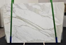 Lieferung polierte Unmaßplatten 2 cm aus Natur Marmor CALACATTA ORO EXTRA GL 1090. Detail Bild Fotos 