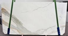 Lieferung polierte Unmaßplatten 2 cm aus Natur Marmor CALACATTA ORO GL 931. Detail Bild Fotos 