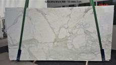 Lieferung polierte Unmaßplatten 2 cm aus Natur Marmor CALACATTA ORO GL 988. Detail Bild Fotos 
