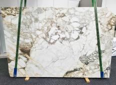 Lieferung polierte Unmaßplatten 2 cm aus Natur Marmor CALACATTA VAGLI ORO 1576. Detail Bild Fotos 