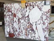 Lieferung polierte Unmaßplatten 2 cm aus Natur Marmor CALACATTA VAGLI ROSATO AA R125. Detail Bild Fotos 