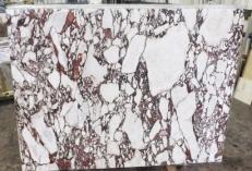 Lieferung polierte Unmaßplatten 2 cm aus Natur Marmor CALACATTA VAGLI ROSATO AA R125. Detail Bild Fotos 