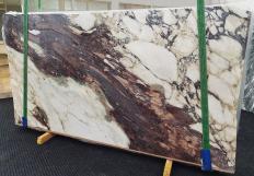 Lieferung polierte Unmaßplatten 2 cm aus Natur Marmor CALACATTA VIOLA 1440. Detail Bild Fotos 
