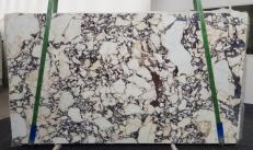 Lieferung polierte Unmaßplatten 0.8 cm aus Natur Marmor CALACATTA VIOLA #1106. Detail Bild Fotos 