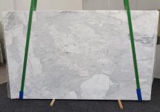 Lieferung polierte Unmaßplatten 0.8 cm aus Natur Marmor CALACATTA 1436. Detail Bild Fotos 
