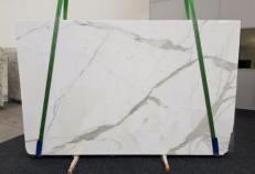 Lieferung geschliffene Unmaßplatten 1.2 cm aus Natur Marmor CALACATTA GL 1108. Detail Bild Fotos 
