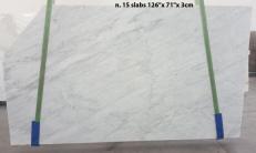 Lieferung polierte Unmaßplatten 3 cm aus Natur Marmor CARRARA #613. Detail Bild Fotos 