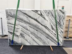 Lieferung polierte Unmaßplatten 3 cm aus Natur Marmor CIPOLLINO NERO 1379. Detail Bild Fotos 