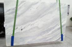 Lieferung polierte Unmaßplatten 2 cm aus Natur Marmor DAMASCO WHITE 573. Detail Bild Fotos 