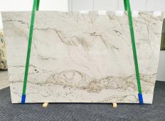 Lieferung gesägte Unmaßplatten 2 cm aus Natur Quarzit DESERT WHITE 1535. Detail Bild Fotos 