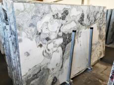 Lieferung polierte Unmaßplatten 0.8 cm aus Natur Marmor DOVER GREEN C0167. Detail Bild Fotos 