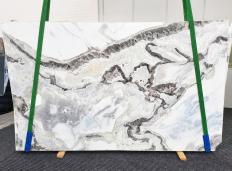 Lieferung polierte Unmaßplatten 2 cm aus Natur Marmor DOVER WHITE 1620. Detail Bild Fotos 
