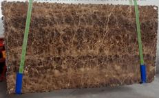 Lieferung polierte Unmaßplatten 3 cm aus Natur Marmor EMPERADOR OSCURO #630. Detail Bild Fotos 