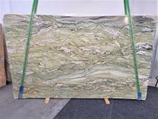 Lieferung polierte Unmaßplatten 3 cm aus Natur Marmor FUSION GREEN 1474. Detail Bild Fotos 