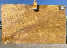 Lieferung polierte Unmaßplatten 2 cm aus Natur Marmor GIALLO SIENA BROCCATELLO S0062. Detail Bild Fotos 