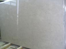 Lieferung polierte Unmaßplatten 3 cm aus Natur Marmor GOHARE BEIGE E_H401. Detail Bild Fotos 