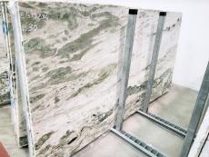 Lieferung polierte Unmaßplatten 2 cm aus Natur Marmor GREEN TWEED 13234. Detail Bild Fotos 