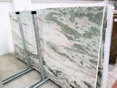Lieferung polierte Unmaßplatten 2 cm aus Natur Marmor GREEN TWEED 13234. Detail Bild Fotos 