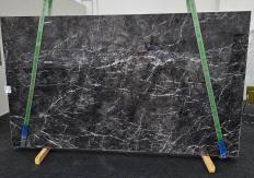 Lieferung polierte Unmaßplatten 0.8 cm aus Natur Marmor GRIGIO CARNICO 1617. Detail Bild Fotos 