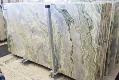 Lieferung polierte Unmaßplatten 2 cm aus Natur Marmor HIMALAYA GREEN TL0158. Detail Bild Fotos 