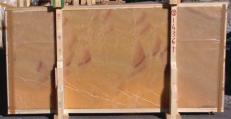 Lieferung polierte Unmaßplatten 2 cm aus Natur Onyx HONEY ONYX 14361_L5. Detail Bild Fotos 