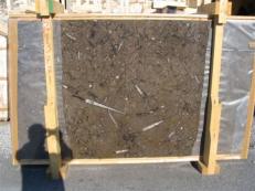 Lieferung polierte Unmaßplatten 2 cm aus Natur Marmor MARRON FOSSIL edi222mf. Detail Bild Fotos 