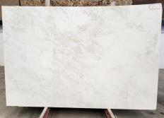 Lieferung polierte Unmaßplatten 2 cm aus Natur Marmor MYSTERY WHITE 22376. Detail Bild Fotos 