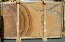 Lieferung polierte Unmaßplatten 2 cm aus Natur Onyx ONICE ARCOIRIS E-14216/B. Detail Bild Fotos 