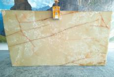 Lieferung polierte Unmaßplatten 2 cm aus Natur Onyx ONICE VERDE CHIARO R678. Detail Bild Fotos 