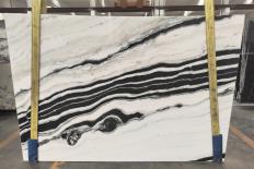 Lieferung polierte Unmaßplatten 2 cm aus Natur Marmor PANDA 1771M. Detail Bild Fotos 