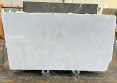 Lieferung polierte Unmaßplatten 2 cm aus Natur Marmor RHINO WHITE S0250A. Detail Bild Fotos 