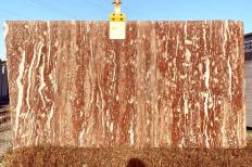 Lieferung polierte Unmaßplatten 2 cm aus Natur Marmor ROSSO FRANCIA VENATO S0057. Detail Bild Fotos 